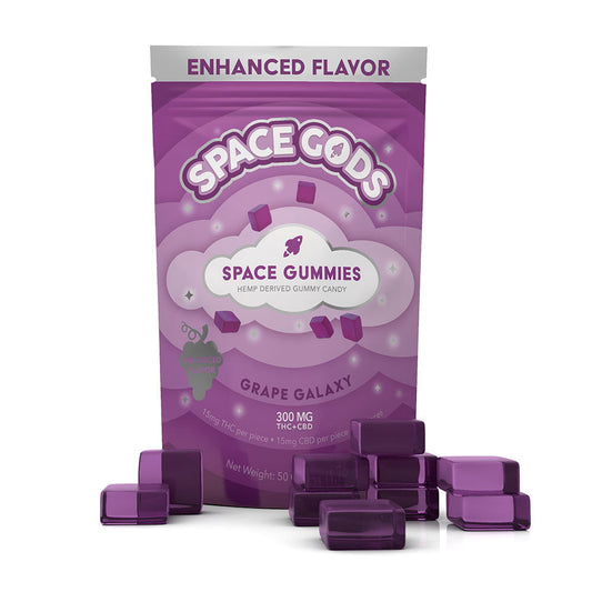 Grape Galaxy 300Mg Gummies
