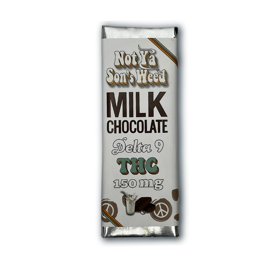 NOT YOUR SON’S WEED | CHOCOLATE BAR | DELTA 9 | 150MG | MILK CHOCOLATE