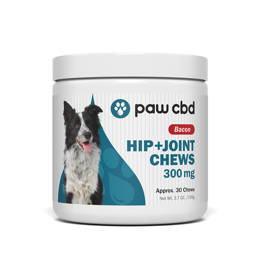 Pet CBD Hip & Joint Soft Chews for Dogs BACON – 300 MG – 30 COUNT